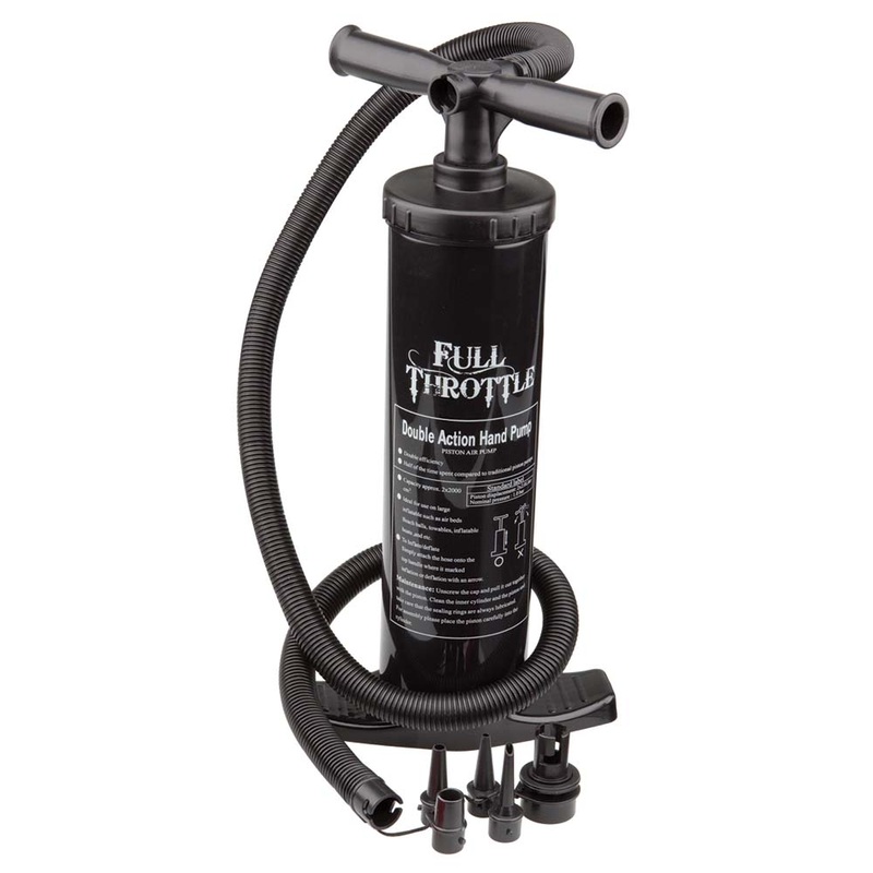 Full Throttle Dual Action Hand Pump – Black [310100-700-999-12]