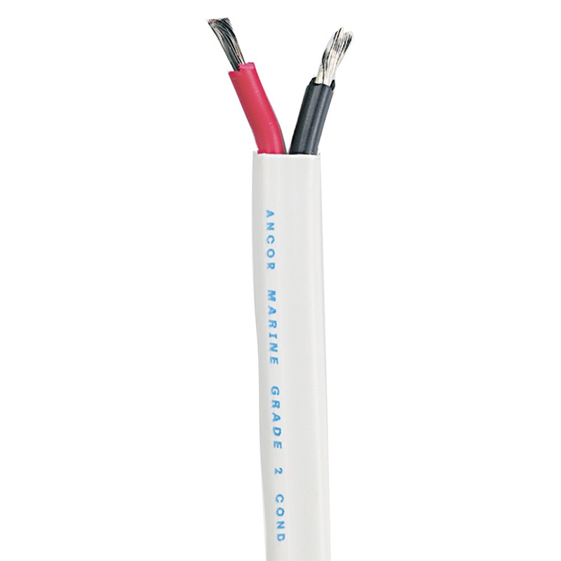 Ancor Standard Duplex Cable – Flat 16/2 AWG – 2 x 1mm2 Red/Black -Sold by the Foot [1217-FT]