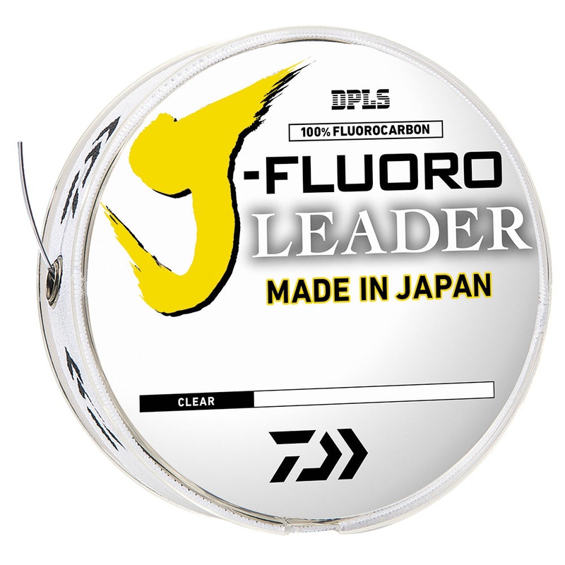 Daiwa J-FLUORO Fluorocarbon Leader – 25lb – 50yds [JFL25-50]