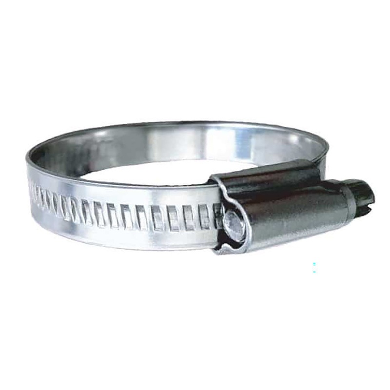 Trident Marine 316 SS Non-Perforated Worm Gear Hose Clamp – 15/32 Band – (1-1/2 – 2) Clamping Range – 10-Pack – SAE Size 24 [710-1381]