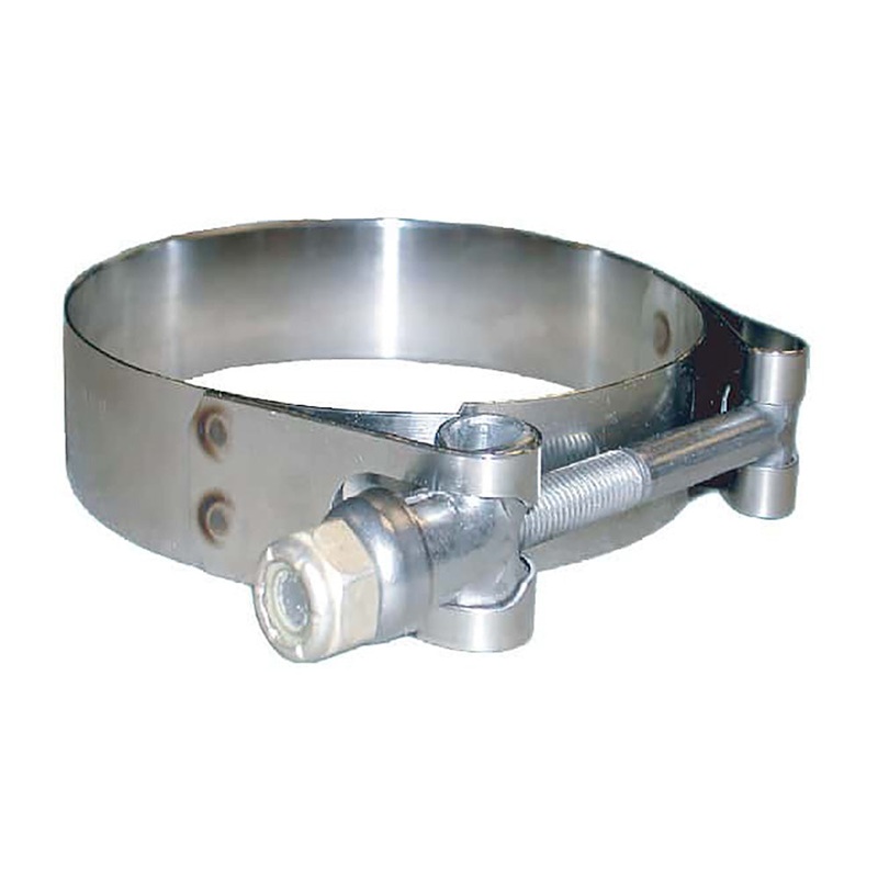 Trident Marine 316 SS T-Bolt Clamp – 3/4 Band – 4.37-4.94 Range – 10-Pack [720-4001L]