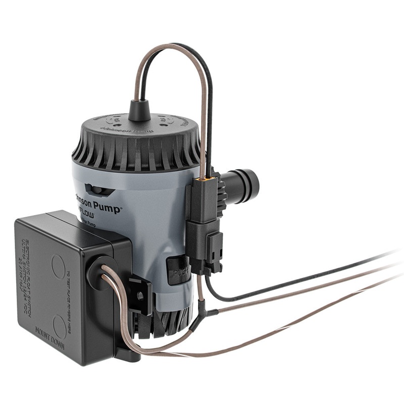 Johnson Pump Aqua Void Ultima Combo 500 GPH Bilge Pump – 12V [10-13635-01]