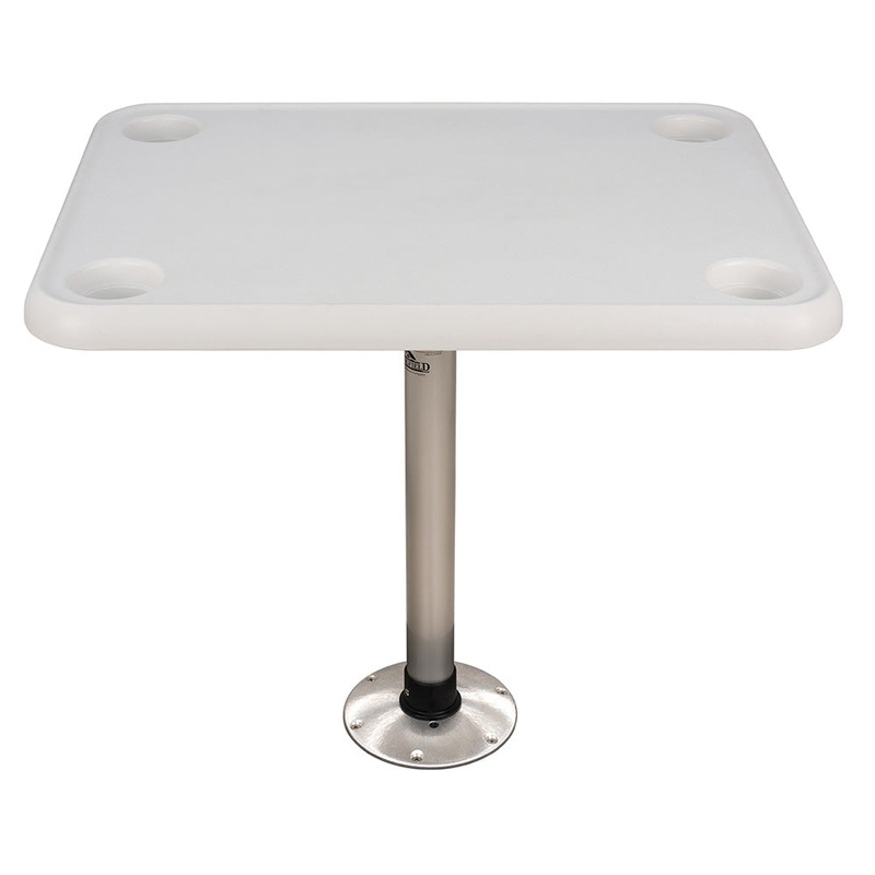 Springfield 16 x 28 Rectangle Table Package – White Thread-Lock [1690107]