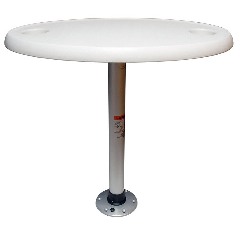 Springfield White Oval Table Package – 18 x 30 Threadlock [1690106]