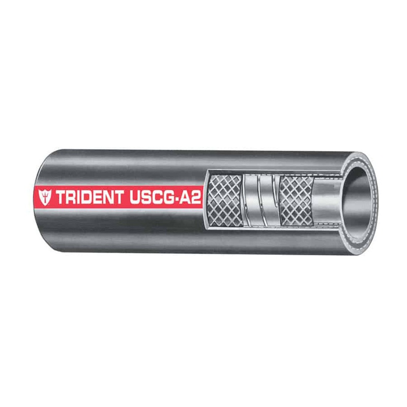 Trident Marine 1-1/2 Type A2 Fuel Fill Hose – Sold by the Foot [327-1126-FT]