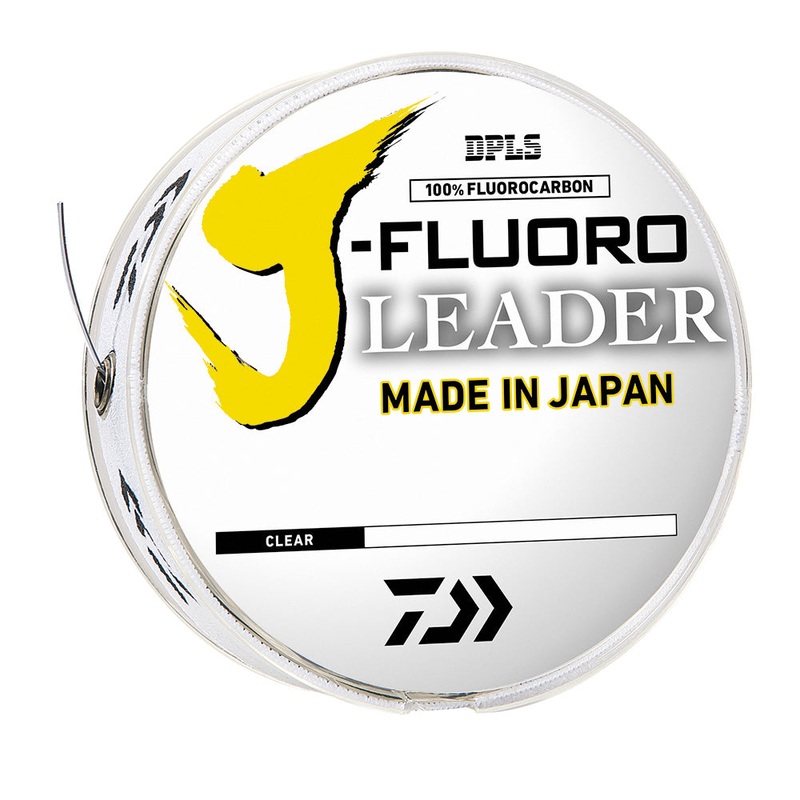 Daiwa J-FLUORO Fluorocarbon Leader – 100 lbs – 50yds [JFL100-50]