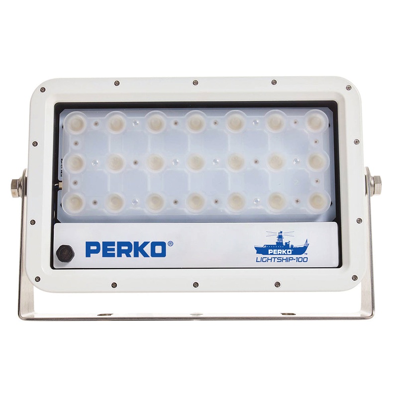Perko Lightship 100 LED High Performance Floodlight – 12/24V – White [1643100F0W]