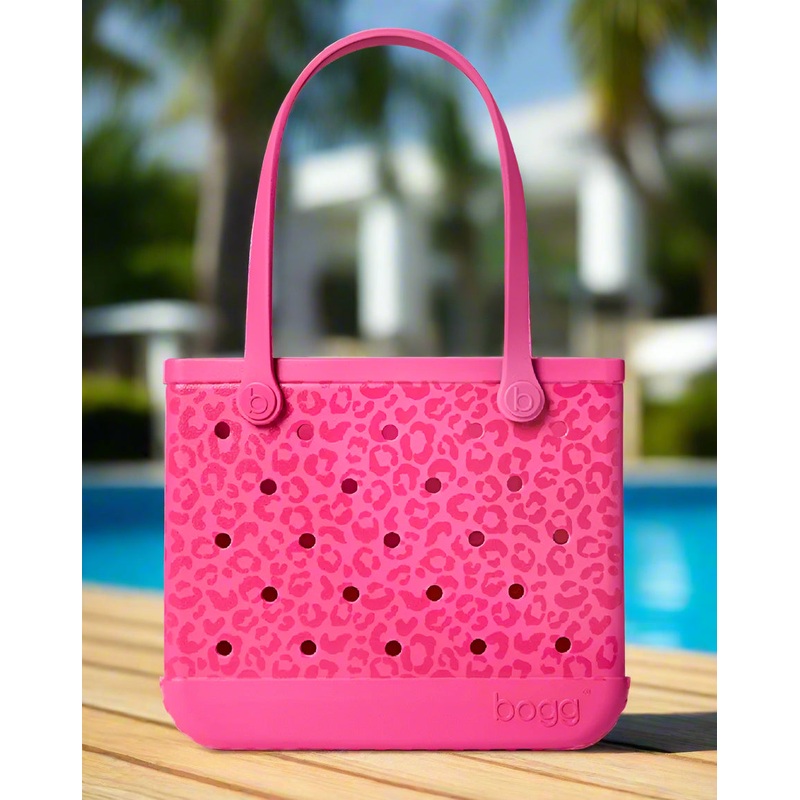Bogg Bag Baby Leopard Pink