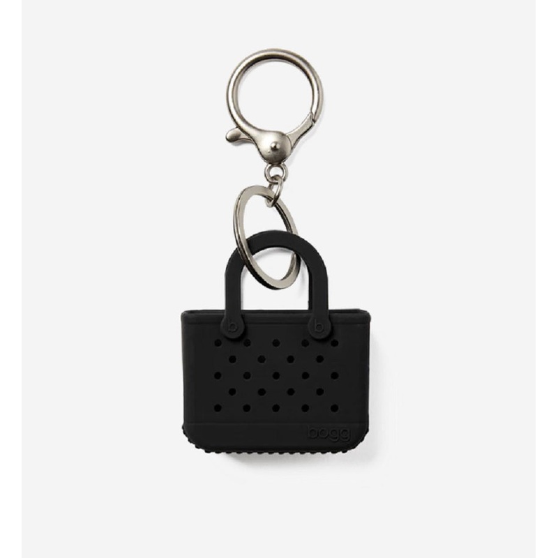 Bogg Tiny Tote Keychain Black