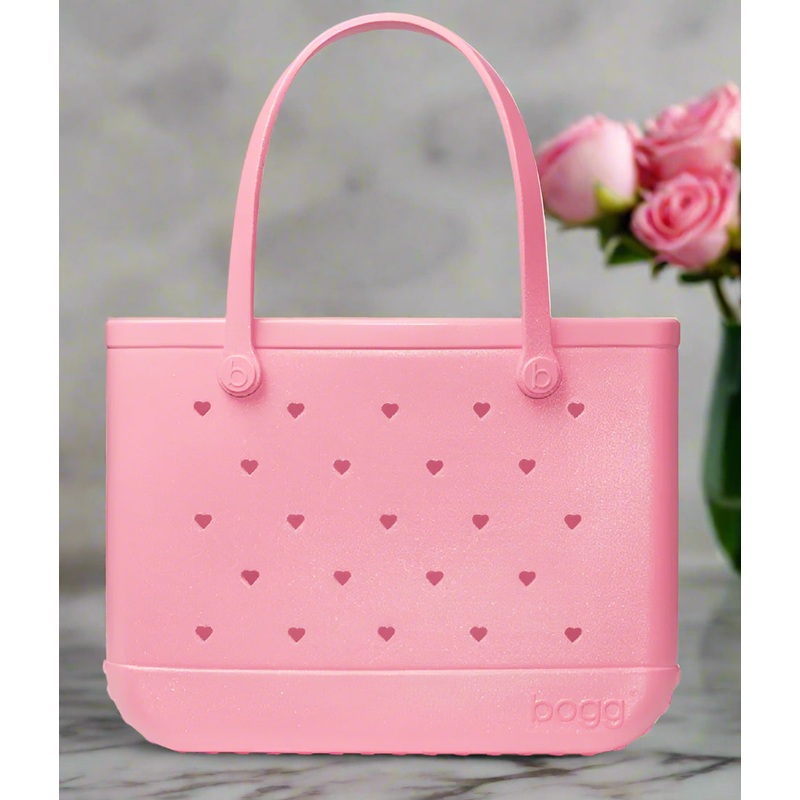 Original Bogg Bag Heart Shimmer Bubblegum