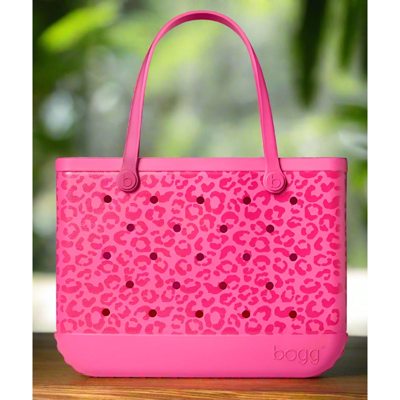 Original Bogg Bag Pink Leopard