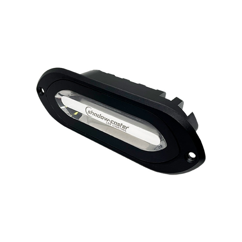 Shadow-Caster SCM-SL Series Flush Mount Spreader Light -Black Housing – Full-Color [SCM-SLF-CC-BK]