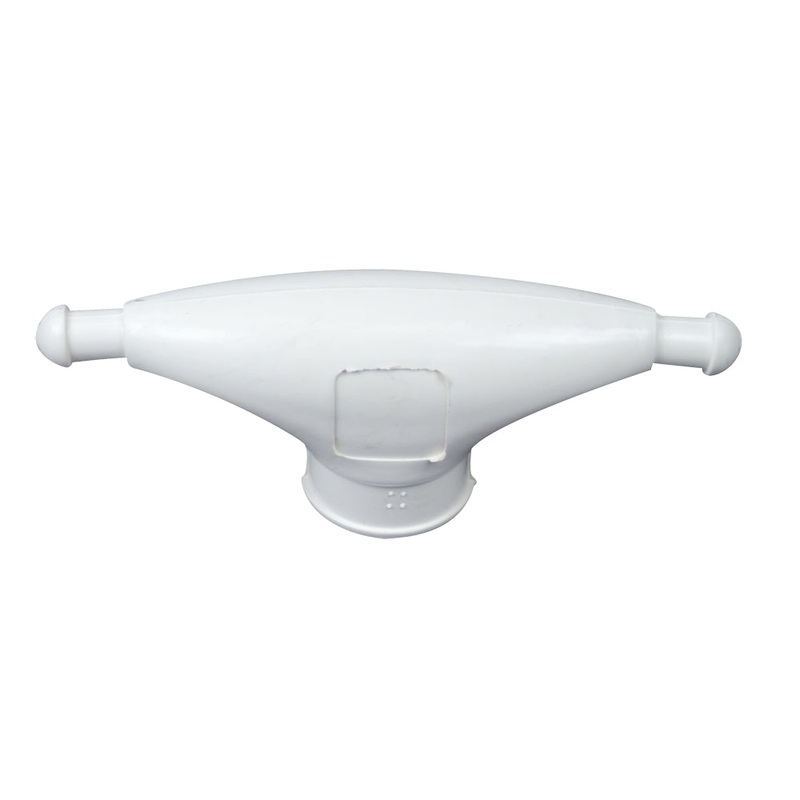 Whitecap Rubber Spreader Boot – Pair – Small – White [S-9202P]