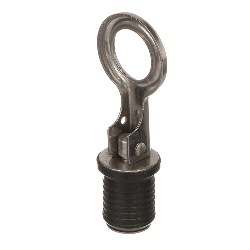 Attwood Snap-Handle Stainless Steel Drain Plug – 1 Diameter [7520A3]