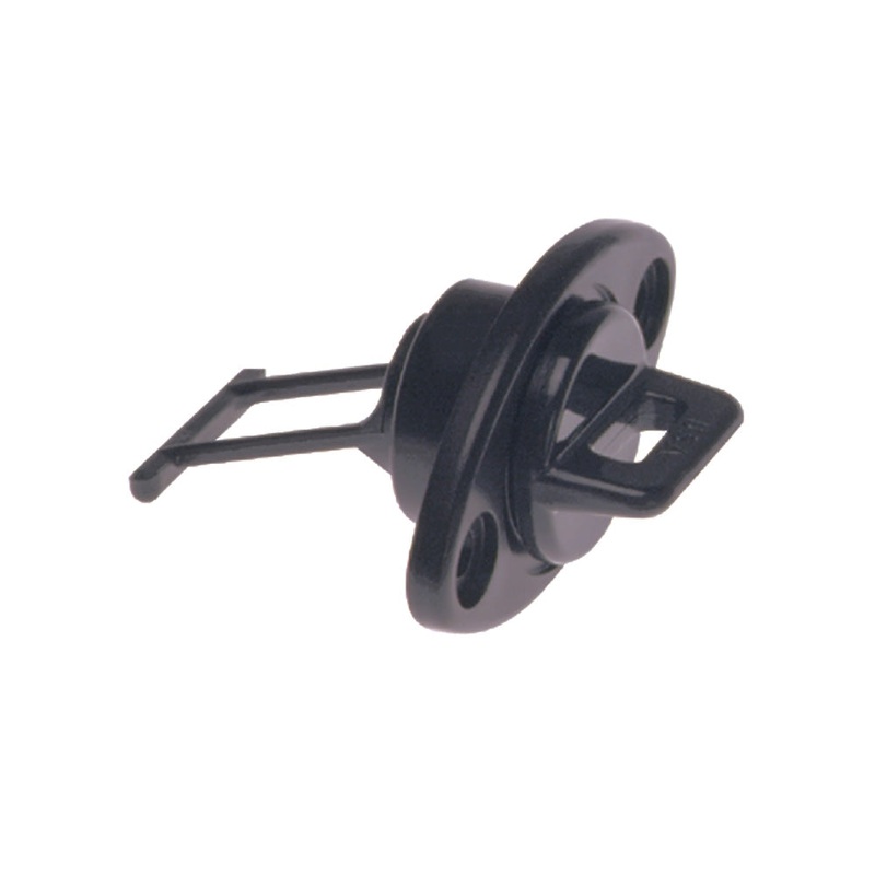 Beckson 1 Drain Plug Screw Type w/Gasket – Black [DP10-B]