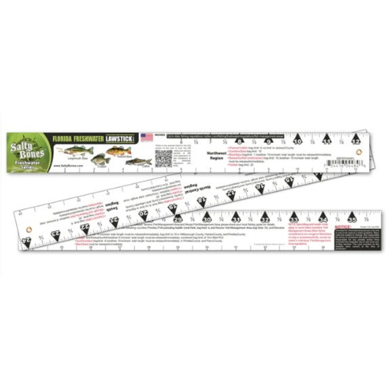 Salty Bones Florida Freshwater Lawstick 36 Ruler SBFR99FWFL