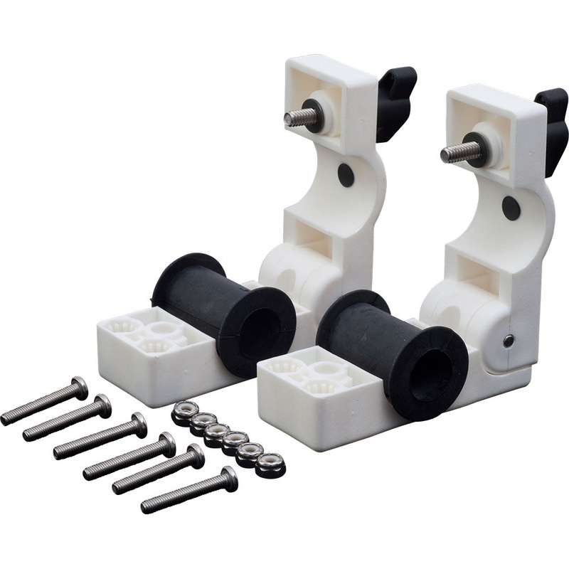 Sea-Dog Removable Round Rail Mount Clamps – Injection Molded Nylon/EDPM/Stainless Steel [327199-1]