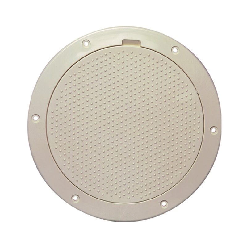 Beckson 6 Non-Skid Pry-Out Deck Plate – Beige [DP63-N]