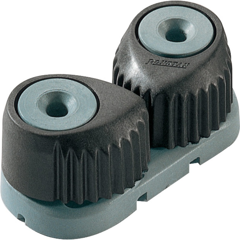 Ronstan C-Cleat Cam Cleat – Medium – Grey w/Grey Base [RF5010]
