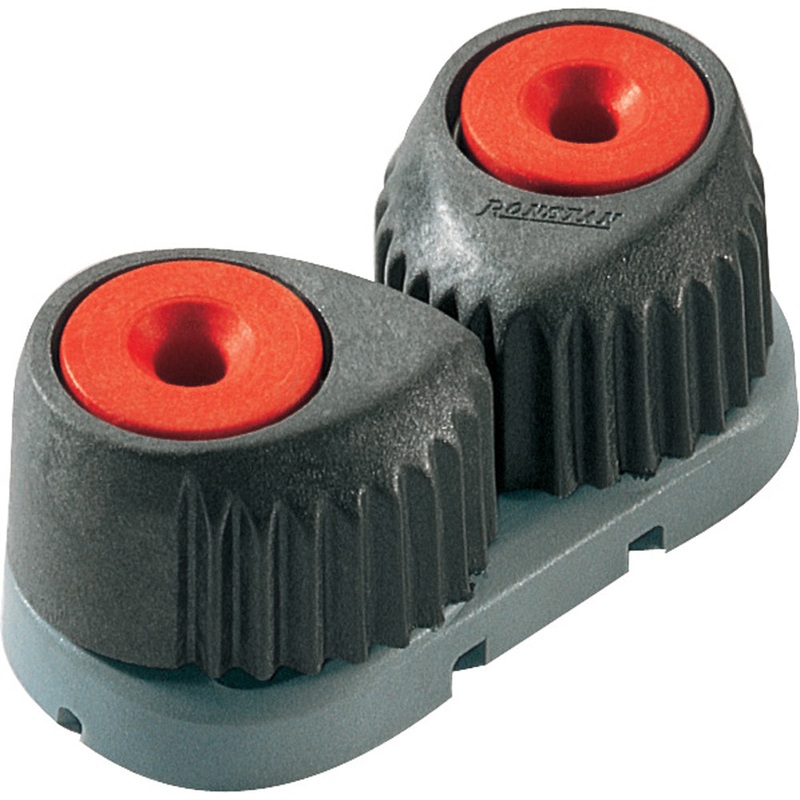 Ronstan T-Cleat Cam Cleat – Small – Red w/Grey Base [RF5001]