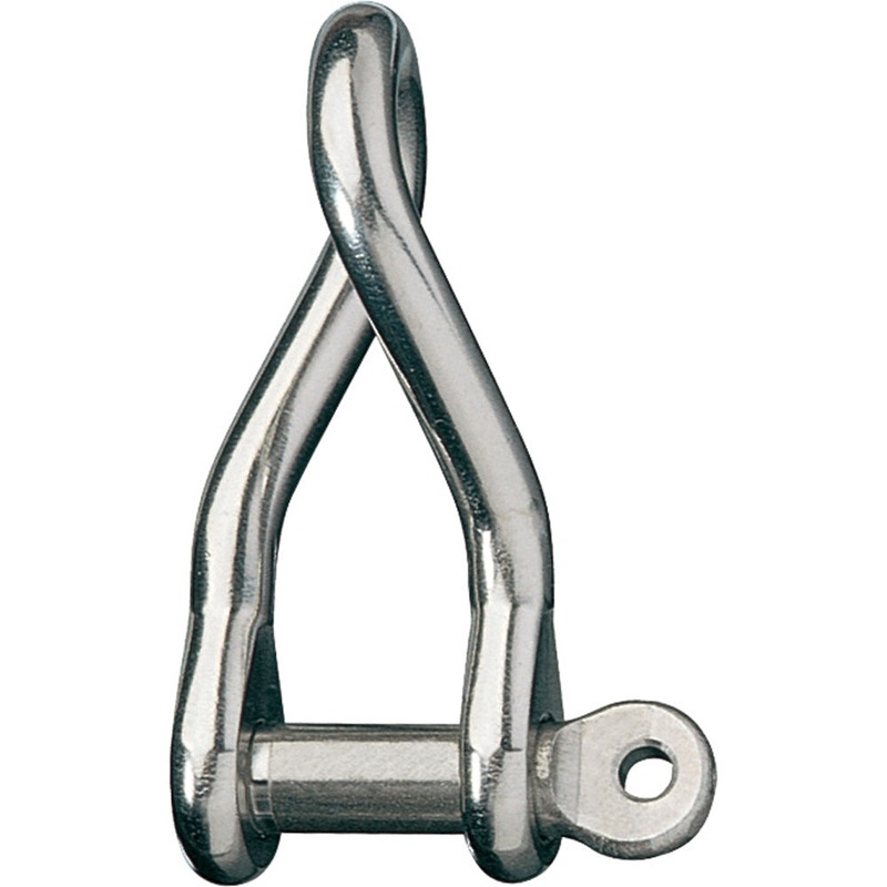 Ronstan Twisted Shackle – 3/8 Pin – 2-1/8L x 5/8W [RF631]
