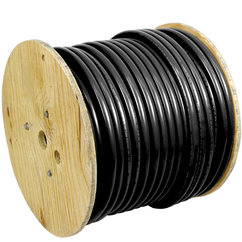 Pacer Black 2 AWG Battery Cable – 250 [WUL2BK-250]
