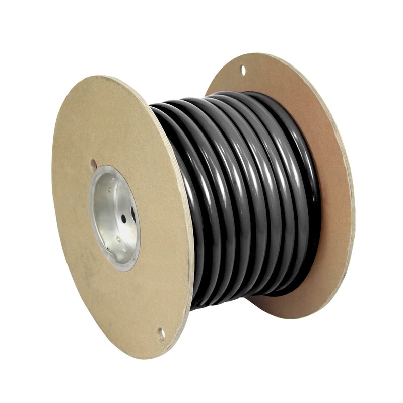 Pacer Black 6 AWG Battery Cable – 25 [WUL6BK-25]