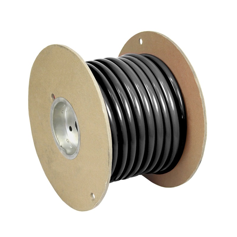 Pacer Black 6 AWG Battery Cable – 50 [WUL6BK-50]