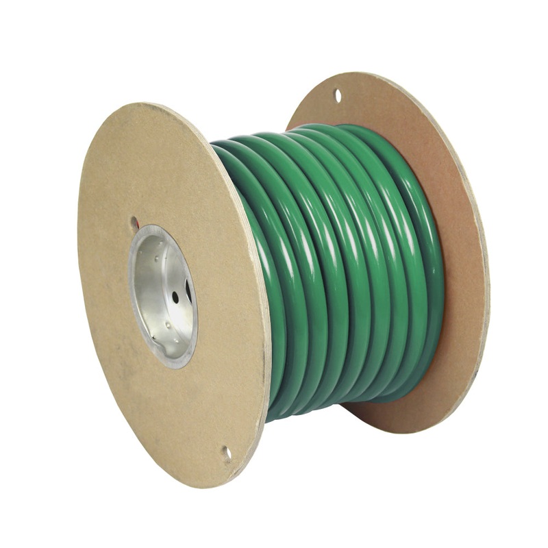 Pacer Green 4 AWG Battery Cable – 50 [WUL4GN-50]