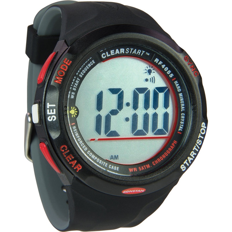 Ronstan RF4055 ClearStart 50mm Sailing Watch – Black/Grey [RF4055A]