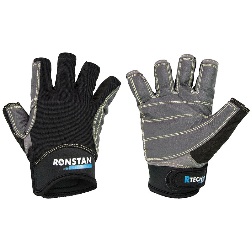 Ronstan Sticky Race Gloves – Black – XS [CL730XS]