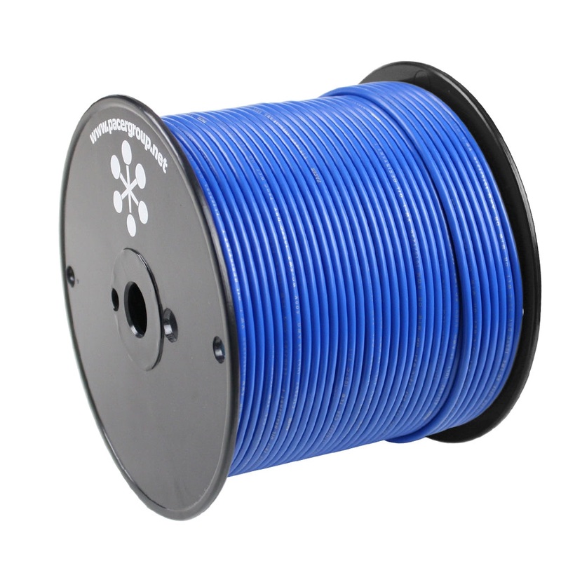 Pacer Blue 12 AWG Primary Wire – 500 [WUL12BL-500]