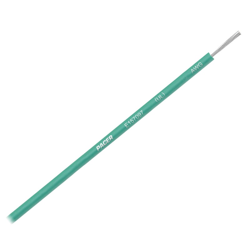 Pacer Green 14 AWG Primary Wire – 18 [WUL14GN-18]