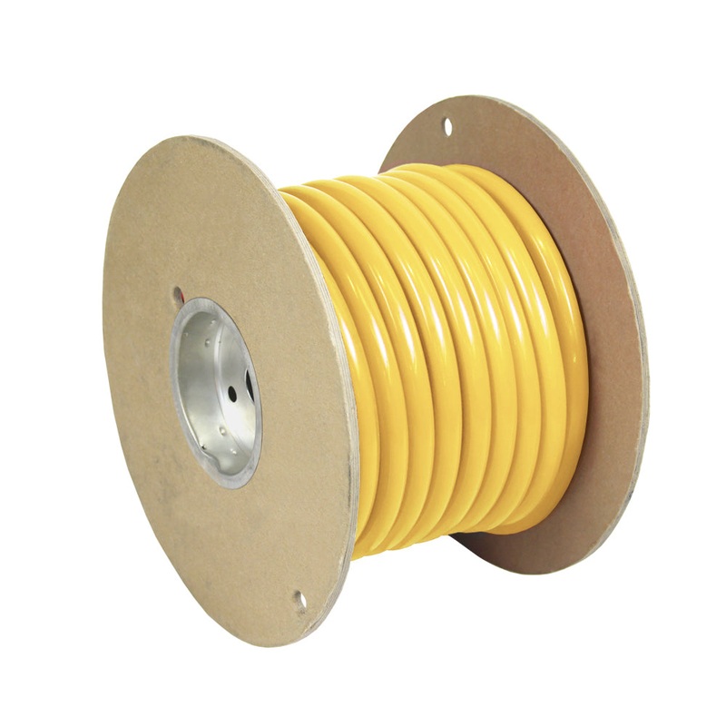 Pacer Yellow 2/0 AWG Battery Cable – 50 [WUL2/0YL-50]