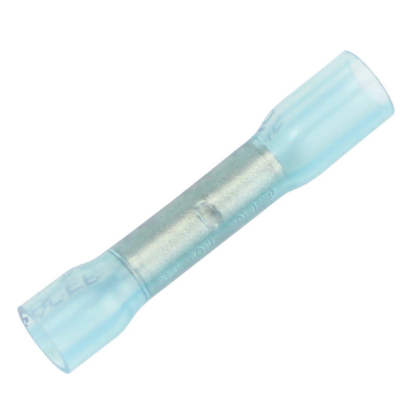 Pacer 16-14 AWG Heat Shrink Butt Connector – 3 Pack [TBSE14-3]