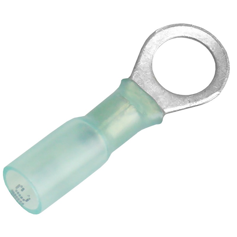 Pacer 16-14 AWG Heat Shrink Ring Terminal – 5/16 Stud Size – 100 Pack [TE14-56R-100]