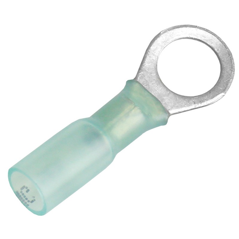 Pacer 16-14 AWG Heat Shrink Ring Terminal – 5/16 Stud Size – 25 Pack [TE14-56R-25]