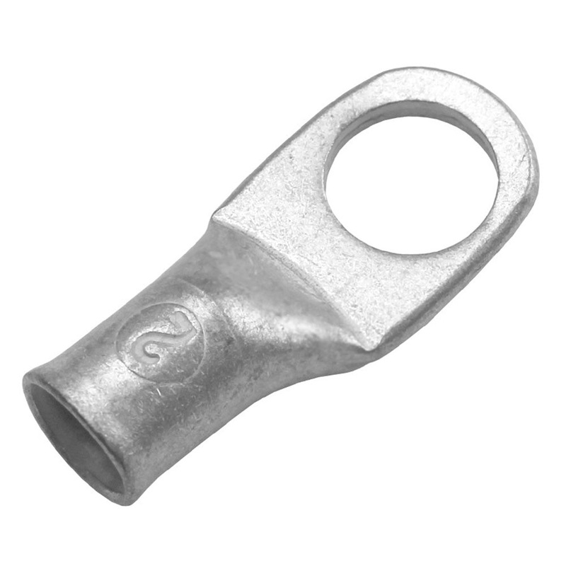 Pacer Tinned Lug 2 AWG – 1/2 Stud Size – 10 Pack [TAE2-12R-10]