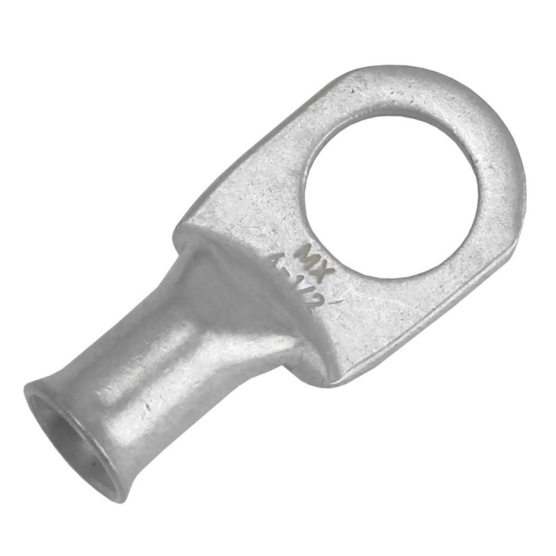 Pacer Tinned Lug 4 AWG – 1/2 Stud Size – 10 Pack [TAE4-12R-10]