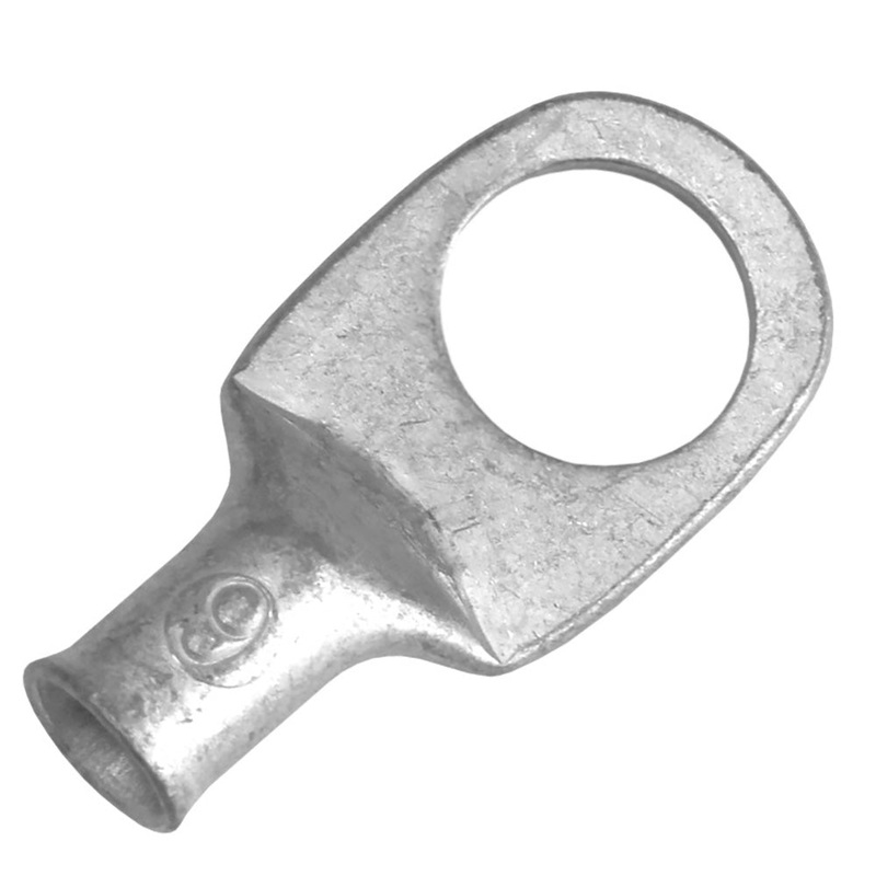 Pacer Tinned Lug 6 AWG – 1/2 Stud Size – 10 Pack [TAE6-12R-10]