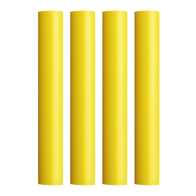 Pacer Battery Cable Heat Shrink Tubing – 3/4 x 12 – Yellow (4-Pieces) [BEHS3/4-12YL-4]