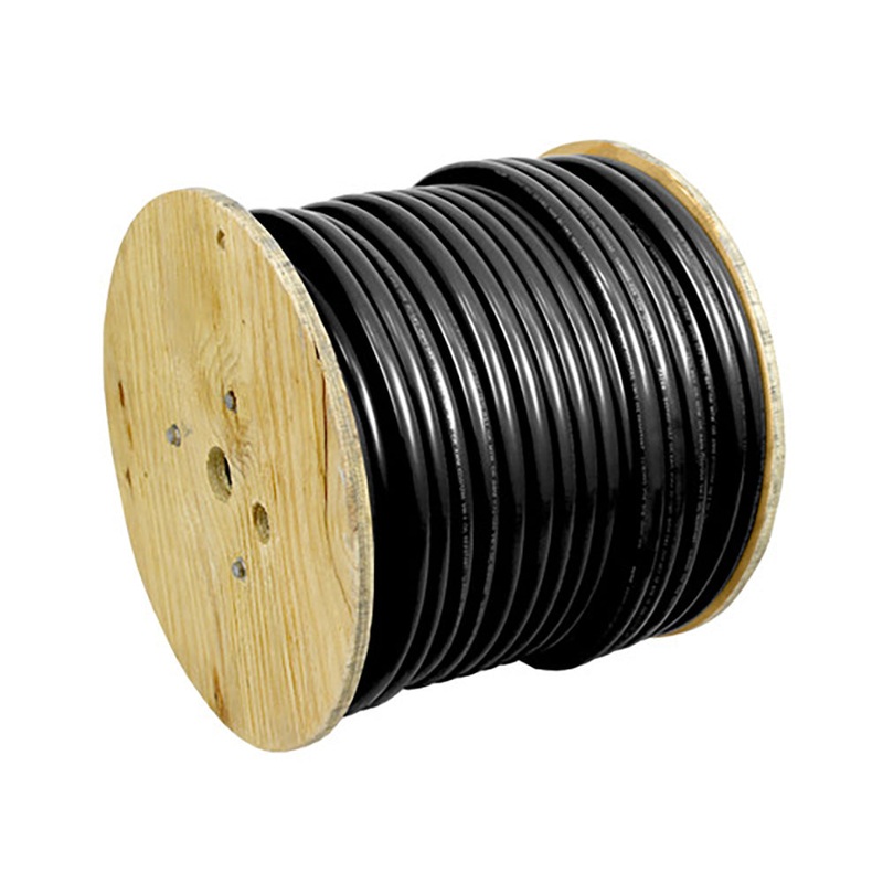 Pacer Black 1/0 AWG Battery Cable – 250′ [WUL1/0BK-250]