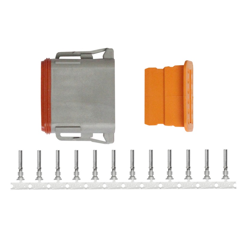 Pacer DT Deutsch Plug Repair Kit – 14-18 AWG (12 Position) [TDT06F-12RS]