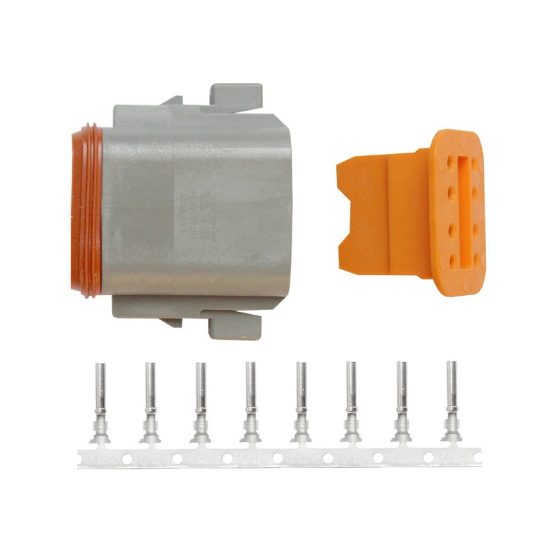 Pacer DT Deutsch Plug Repair Kit – 14-18 AWG (8 Position) [TDT06F-8RS]