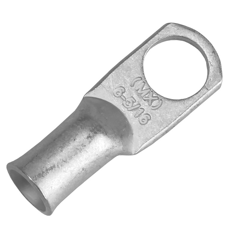 Pacer Tinned Lug 6 AWG – 5/16 Stud Size – 10 Pack [TAE6-56R-10]