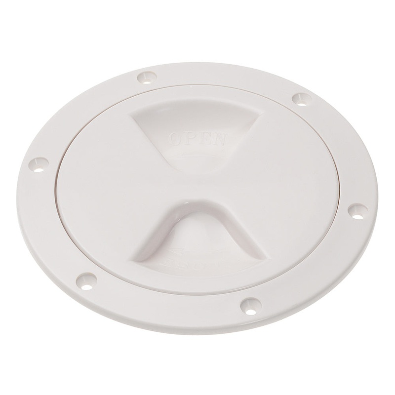Barton Marine Screw Inspection Cover – 6 (103mm) – White [40040]