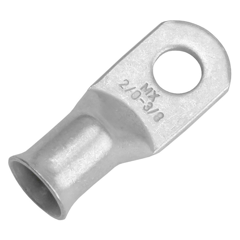 Pacer Tinned Lug 2/0 AWG – 3/8 Stud Size – 2 Pack [TAE2/0-38R-2]