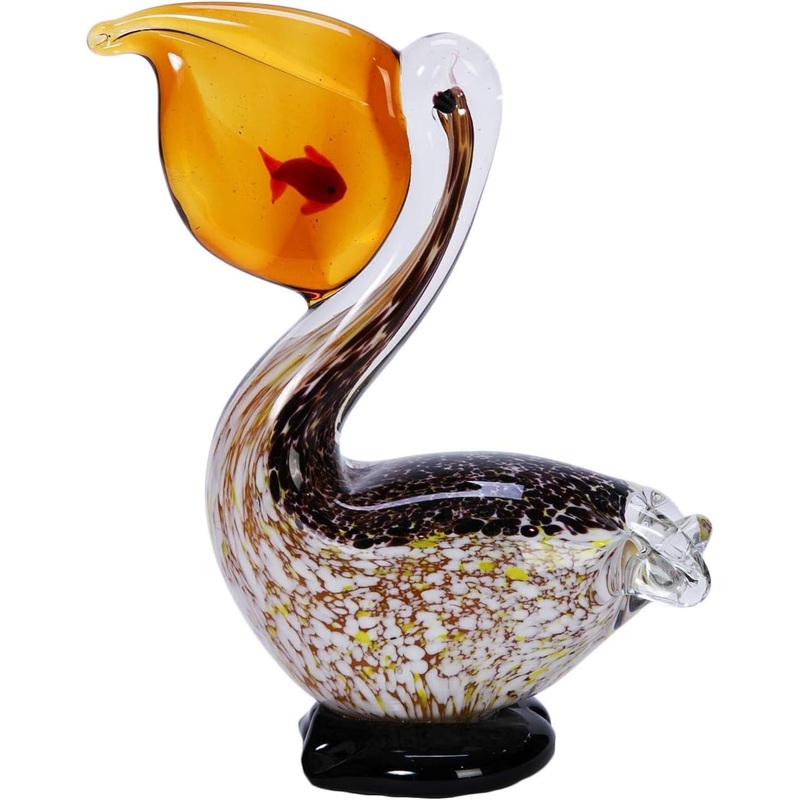Beachcombers Coastal Life Glass Pelican Figurine 03485