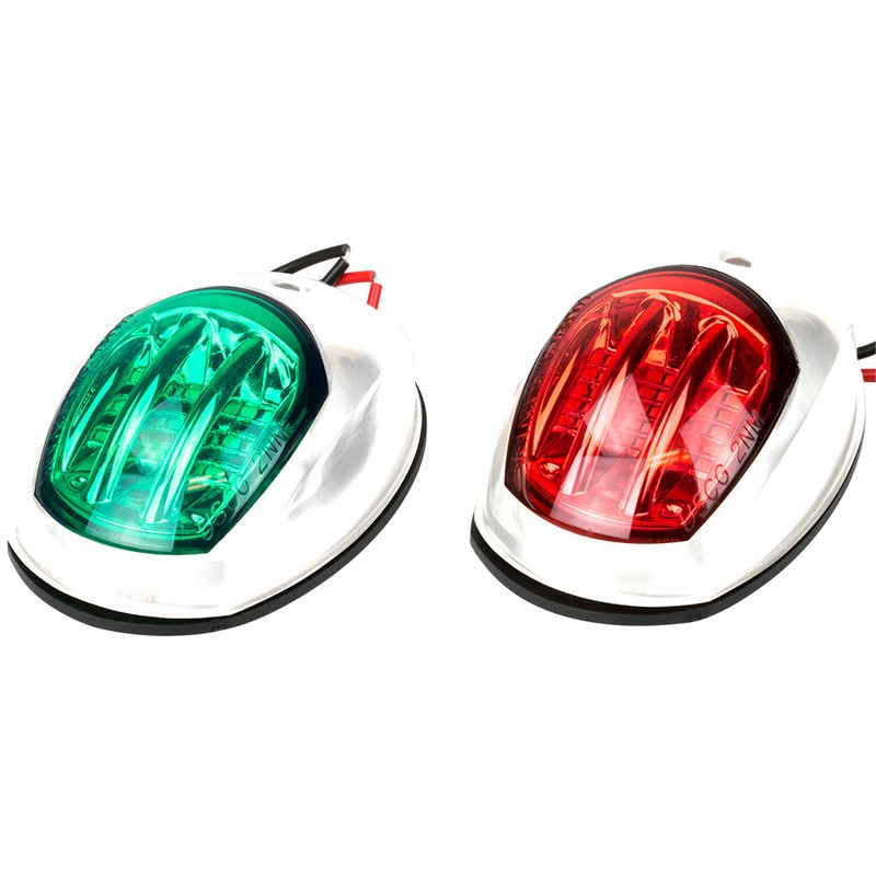 Sea-Dog White LED Navigation Lights – Port  Starboard [400071-1]
