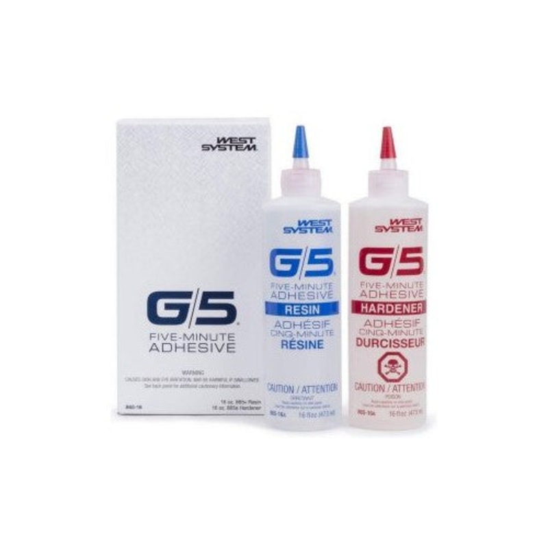West System G/5 Minute Epoxy, 4 oz (865-4)